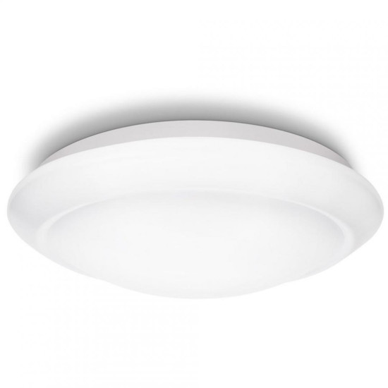 Plafoniera LED Philips Cinnabar, 16W, 1300 lm, lumina calda (2700K), IP20, 32cm, Alb