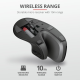 Mouse Trust Verro Ergonomic, Wireless, negru