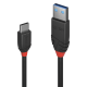 Cablu Lindy 1.5m USB 3.2 Type-A to Type-C (tata - tata), Black Line, Supported Bandwidth: 10Gbps, negru