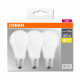 3 Becuri LED Osram Base Classic A, E27, 10W (75W), 1055 lm, lumina calda (2700K) 3 Becuri LED Osram Base Classic A, E27, 10W (75W), 1055 lm, lumina calda (2700K)