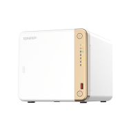 NAS QNAP 462 4-Bay, CPU Intel® Celeron® N5105/N5095 4-core/4-thread Processor, RAM 4 GB DDR4 (onboard, not expandable), HDD 2.5