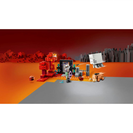 AMBUSCADA IN PORTALUL NETHER, LEGO 21255