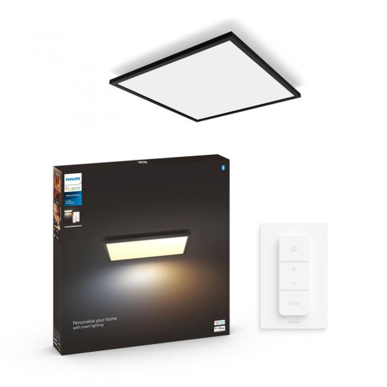 AURELLE HUE PANEL SQ BLACK 39W