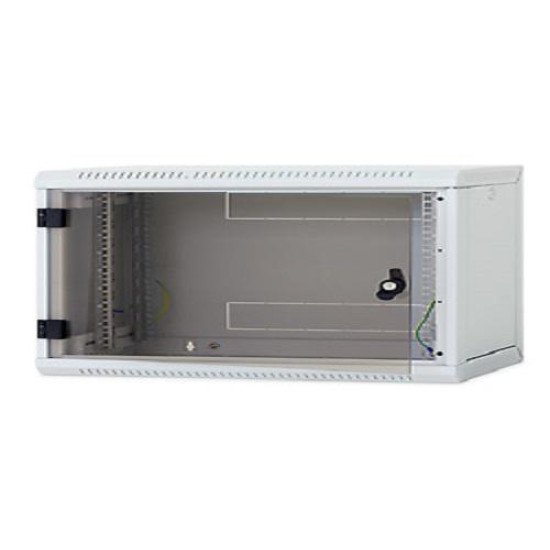 Rack de perete Triton sectiune simpla 9U 600mm adancime usa sticla panouri laterale detasabile sectiuni ventilatie activa, sectiuni acces cabluri sus/jos/spate securizare cu cheie, 1 pereche montanti reglabili IP30 negru Rack de perete Triton sectiune simpla 9U 600mm adancime usa sticla panouri laterale detasabile sectiuni ventilatie activa, sectiuni acces cabluri sus/jos/spate securizare cu cheie, 1 pereche montanti reglabili IP30 negru