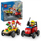 FURGONETA VS.CAMION POMPIERI, LEGO 60458 FURGONETA VS.CAMION POMPIERI, LEGO 60458