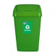 COS GUNOI CAPAC BATANT, RECICLARE ECO 35 L, VERDE, HEINNER CARE