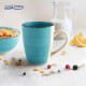 SET 3 CANI CERAMICA 354 ML, GALA BLUE, ART OF DINING BY HEINNER