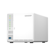 NAS QNAP 262 3-Bay, CPU Intel® Celeron® N5105/N5095 4-core/4-thread Processor, RAM 8 GB (onboard, not expandable), HDD 3.5