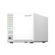 NAS QNAP 262 3-Bay, CPU Intel® Celeron® N5105/N5095 4-core/4-thread Processor, RAM 8 GB (onboard, not expandable), HDD 3.5