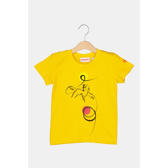 TSHIRT CASUAL C CAL PEGAS YELLOW-8