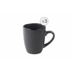 SET 3 CANI CERAMICA, 354 ML, CALYPSO