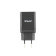 Incarcator priza Basic HC204, 2xUSB, 2.4A, negru