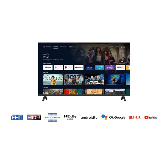 LED TV 4K 40''(101cm) TCL 40FHD790 LED TV 4K 40''(101cm) TCL 40FHD790