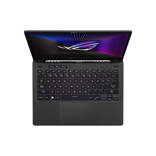 Laptop Gaming ASUS ROG Zephyrus G14,  GA402RK-L4011W,  14-inch,  WUXGA (1920 x 1200) 16:10,  anti-glare display, IPS-level AMD Ryzen(T) 7 6800HS Mobile Processor (8-core/16-thread,  20MB cache,  up to 4.7 GHz max boost), AMD Radeon(T) RX 6800S, 8GB DDR5 o