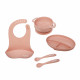 Set diversificare 5 piese silicon, roz Set diversificare 5 piese silicon, roz