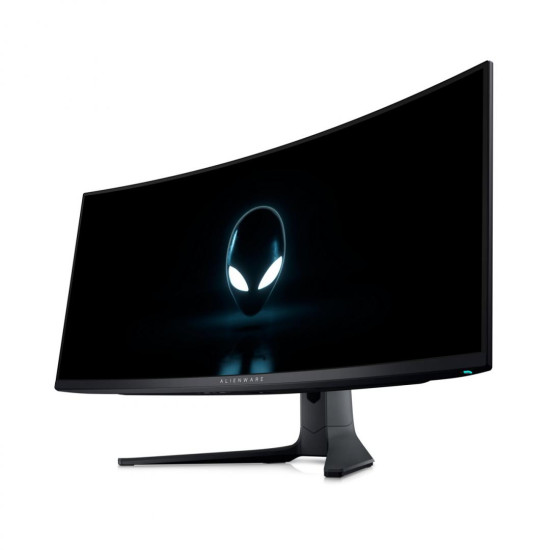 Monitor Dell Gaming Alienware 34'' AW3423DWF, 86.82 cm, Maximum preset resolution: DisplayPort: 3440 x 1440 at 165 Hz, HDMI: 3440 x 1440 at 100 Hz, Screen type Color Active Matrix, Panel technology QD OLED, Backlight OLED, Faceplate coating Anti reflectio