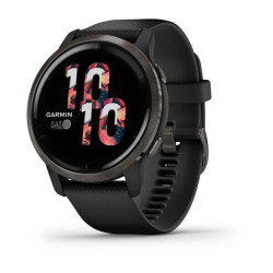 Ceas Smartwatch Garmin Venu 2, GPS, Black Slate