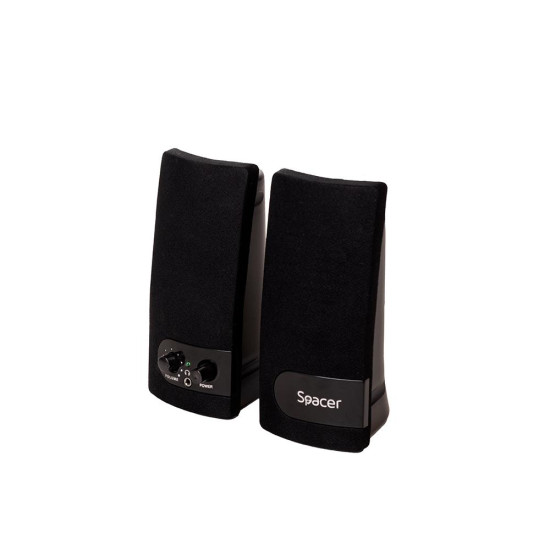 BOXE SPACER 2.0 SPB-216 6W (2 x 3W), control volum, mufa casti, USB power, negru BOXE SPACER 2.0 SPB-216 6W (2 x 3W), control volum, mufa casti, USB power, negru