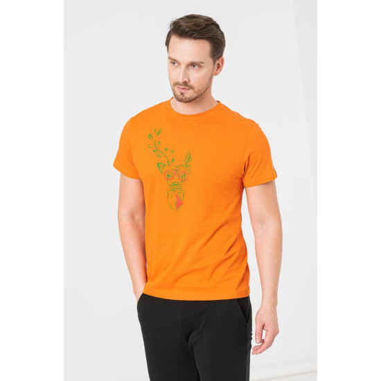 TRICOU  CERB FAMILIE BARBATI ORANGE-L