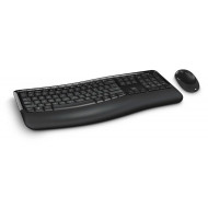 Kit tastatura + mouse Microsoft Comfort 5050 Wireless, negru