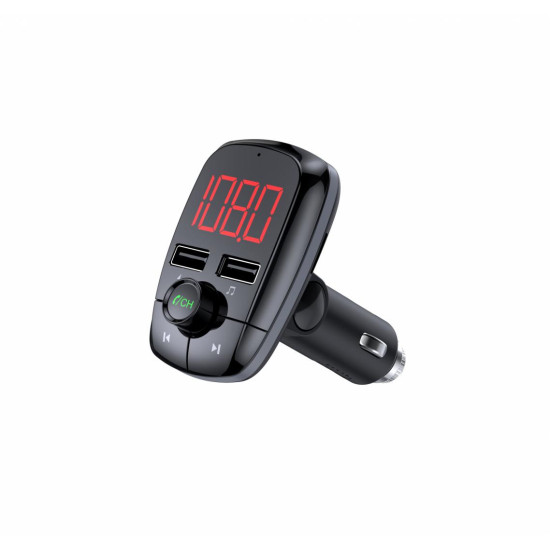 Modulator FM Serioux ABFM50, Bluetooth 5.0 , raza actiune de până la 5 m, voltaj intrare: 1x DC 12V/24V ,2 porturi USB: 1x USB DC5V 2.4A Max 1 x USB audio (pana la 32 GB), slot MicroSD (pana la 32 GB), format muzica: MP3/WMA/WAV, frecvența FM: 87.5MHz - 1 Modulator FM Serioux ABFM50, Bluetooth 5.0 , raza actiune de până la 5 m, voltaj intrare: 1x DC 12V/24V ,2 porturi USB: 1x USB DC5V 2.4A Max 1 x USB audio (pana la 32 GB), slot MicroSD (pana la 32 GB), format muzica: MP3/WMA/WAV, frecvența FM: 87.5MHz - 1