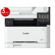 Multifunctional laser color Canon MF651Cw, dimensiune A4(Printare, Copiere, Scanare), viteza max 18ppm, rezolutie max 1200x1200dpi, processor 800Mhz x 2, memorie 1 GB RAM, ,alimentare cu hartie 250 coli, limbaj de printare: UFRII Copiere 18ppm , marire- m