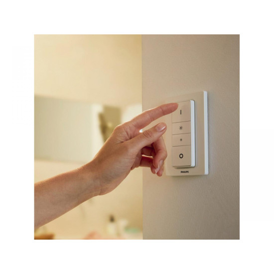 Pendul LED Philips Hue Amaze, Bluetooth, 33.5W (204W), 3000 lm, lumina alba (2200-6500K), IP20, 43.4cm, Alb, Intrerupator cu variator inclus Pendul LED Philips Hue Amaze, Bluetooth, 33.5W (204W), 3000 lm, lumina alba (2200-6500K), IP20, 43.4cm, Alb, Intrerupator cu variator inclus