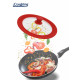 CAPAC STICLA CU MARGINE DIN SILICON AJUSTABILA PE 3 DIMENSIUNI 16/18/20 CM, COOKING BY HEINNER