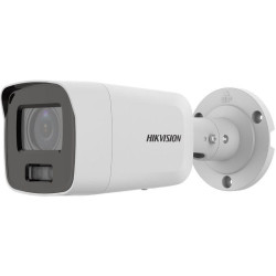 Camera supraveghere Hikvision IP bullet DS-2CD2087G2-LU(2.8mm)C, 8 MP, ColorVu - imagini color 24/7 (color si pe timp de noapte), Acusens - Human and vehicle classification alarm based on deep learning, microfon audio incorporat, senzor: 1/1.2″ Progressiv