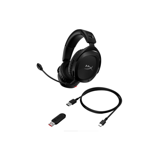 Casti cu microfon HP gaming, HyperX Cloud Stinger 2, Full size, 15-25000Hz, 60 ohm, Wireless, culoare neagra, Jack 3.5 mm Casti cu microfon HP gaming, HyperX Cloud Stinger 2, Full size, 15-25000Hz, 60 ohm, Wireless, culoare neagra, Jack 3.5 mm