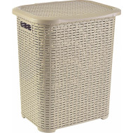 COS DE RUFE PLASTIC TIP RATTAN 45 L BEJ, 34,5x41x46 CM, HEINNER  CARE