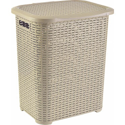 COS DE RUFE PLASTIC TIP RATTAN 45 L BEJ, 34,5x41x46 CM, HEINNER  CARE