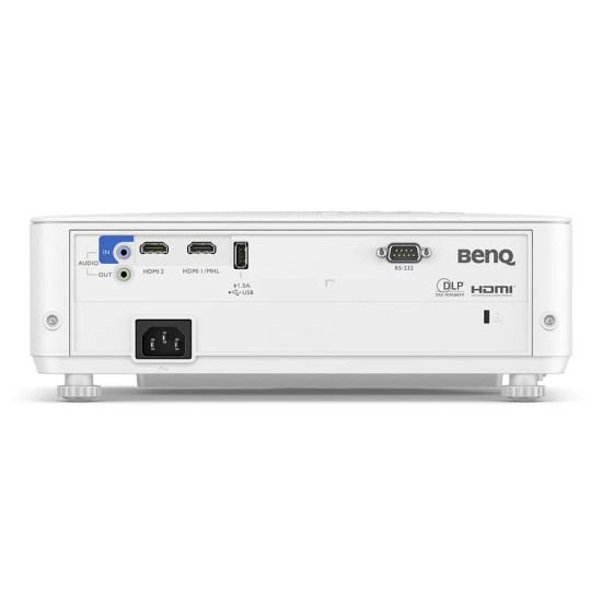 Proiector BENQ TH585P, DLP, FHD 1920*1080, 3500 lumeni, 10.000:1, 16:9, lampa 4000 ore/ 15.000 ore, zoom 1.1x, 2* HDMI, MHL, USB tip A, RS232, boxa 10W, telecomanda cu baterii incluse, potrivit pentru jocuri de consola, culoare alb Proiector BENQ TH585P, DLP, FHD 1920*1080, 3500 lumeni, 10.000:1, 16:9, lampa 4000 ore/ 15.000 ore, zoom 1.1x, 2* HDMI, MHL, USB tip A, RS232, boxa 10W, telecomanda cu baterii incluse, potrivit pentru jocuri de consola, culoare alb
