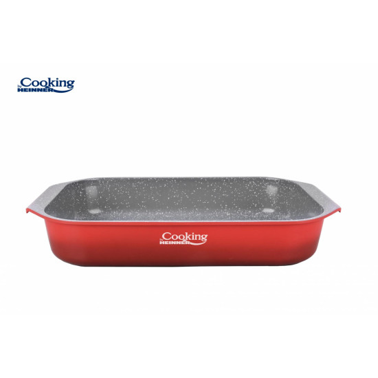 TAVA INALTA ALUMINIU 39.5x26CM, RED LINE TAVA INALTA ALUMINIU 39.5x26CM, RED LINE