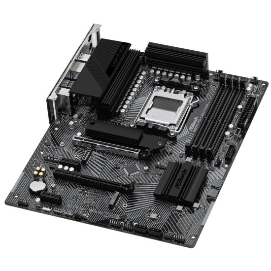 Placa de baza AsRock B650 PG Lightning AM5  Supports AMD Ryzen™ 7000 Series Processors 14+2+1 Phase Power Design, SPS 4 x DDR5 DIMMs, supports up to 6400+(OC) 1 PCIe 4.0 x16, 1 PCIe 4.0 x16, 2 PCIe 4.0 x1, 1 M.2 Key-E for WiFi Graphics Output Options: 1 H