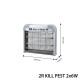 Lampa UV Anti-Insecte, 2R Insect Killer, 2x6W, IP20, 25x25x7cm Lampa UV Anti-Insecte, 2R Insect Killer, 2x6W, IP20, 25x25x7cm