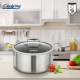 SEMIOALA INOX+CAP 20x10CM,2.8L,TITANIUM3