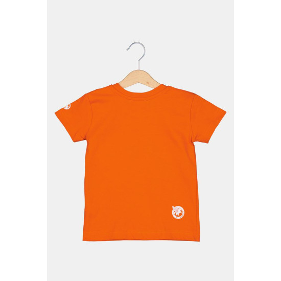 TRICOU  CERB FAMILIE COPII ORANGE-12