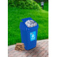 COS GUNOI CAPAC BATANT, RECICLARE ECO 35 L, ALBASTRU, HEINNER CARE COS GUNOI CAPAC BATANT, RECICLARE ECO 35 L, ALBASTRU, HEINNER CARE