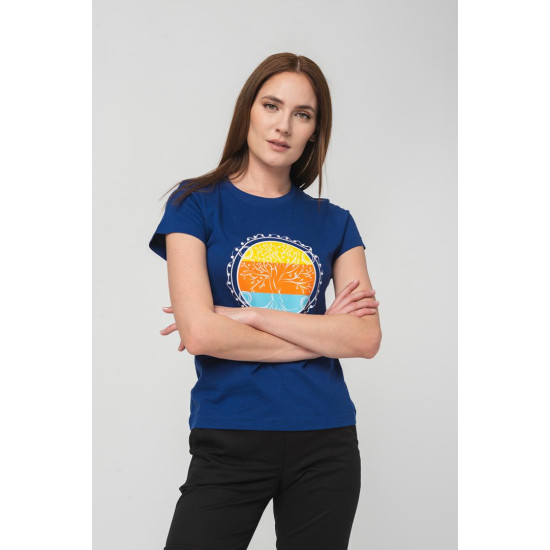TRICOU  ROATA FAMILIE FEMEI   ROYAL BLUE-M
