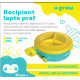 Recipient lapte praf cu 3 compartimente Recipient lapte praf cu 3 compartimente