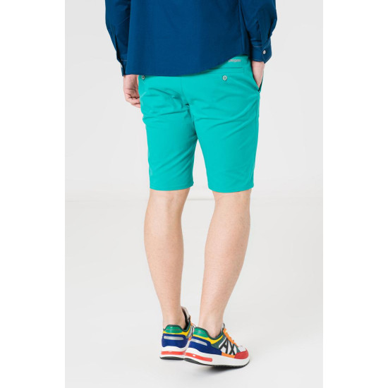 PANTALONI SCURT CASUAL BARBATI GREEN M