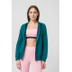 HANORAC COTON CASUAL FEMEI PETROL-M HANORAC COTON CASUAL FEMEI PETROL-M