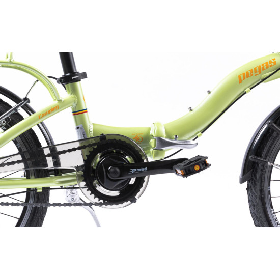 Bicicleta Pliabila Pegas Camping 3S Verde Pastel ( AL ) Bicicleta Pliabila Pegas Camping 3S Verde Pastel ( AL )