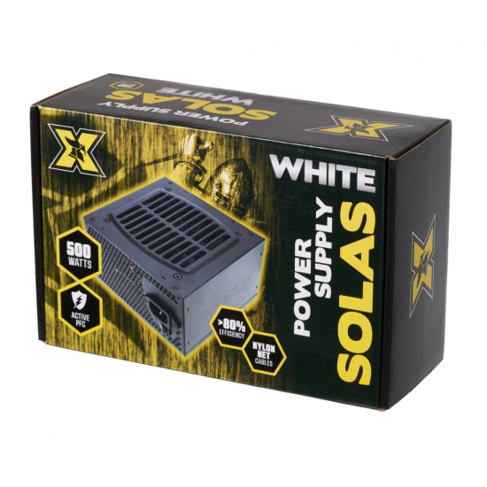 Sursa de alimentare SERIOUS Solas White, 120mm, 80 Plus, 500W