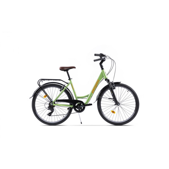 Bicicleta Oras Pegas Comoda Verde Fistic ( AL)