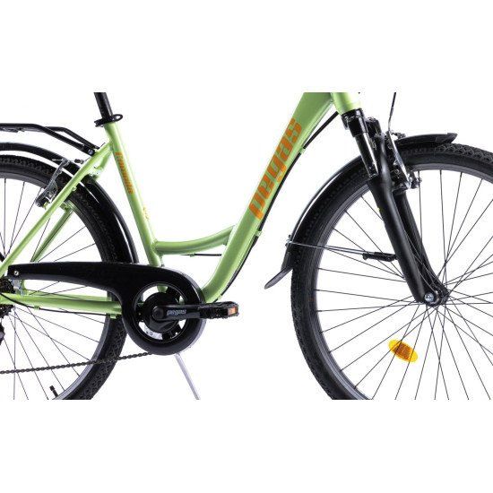 Bicicleta Oras Pegas Comoda Verde Fistic ( AL)