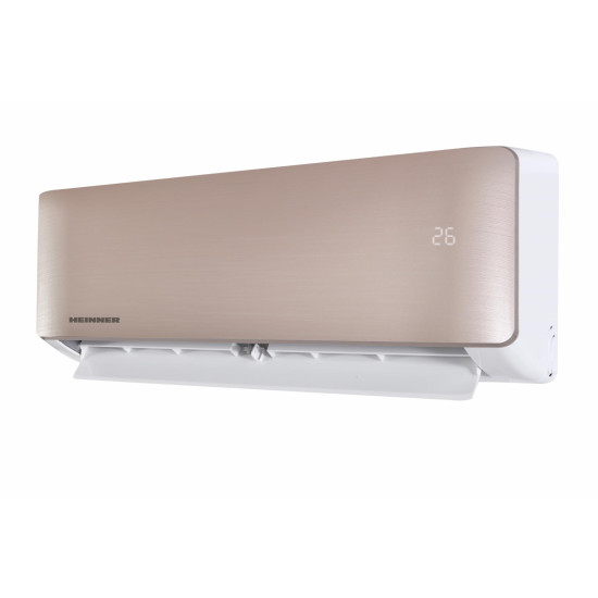 Aparat de aer conditionat HEINNER ONIX HAC-CO12WFN-GD, 12000 BTU, WiFi, clasa energetica: racire A++/incalzire A+, functii: Super-ionizare, Aparat de aer conditionat HEINNER ONIX HAC-CO12WFN-GD, 12000 BTU, WiFi, clasa energetica: racire A++/incalzire A+, functii: Super-ionizare,