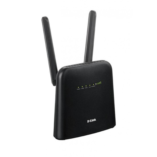 D-Link Router Wireless DWR-960 4G cat.7, AC1200,  LTE + Wi-Fi SOC chipset, 2 x prturi gigabit LAN, 1 x WAN , 2 x antene externe, 2 x 2 MU- MIMO, 300 Mbps download, 100 Mbps Upload, Wireless AC1200 (866 Mbps on 5 GHz + 300 Mbps on 2.4 GHz).