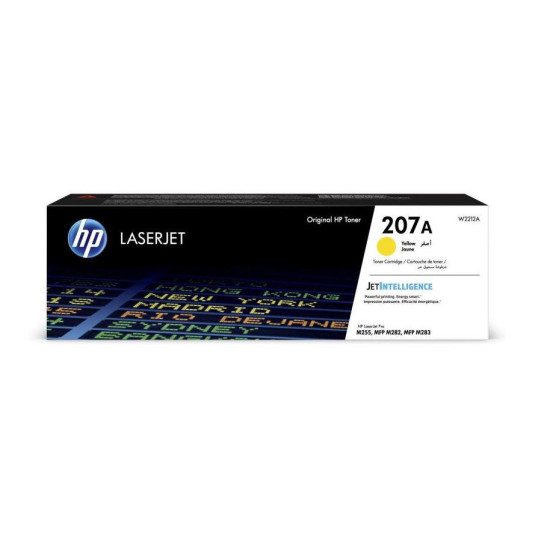 Toner HP W2212A Yellow, 1250 pagini NR.207A HP LASERJET PRO M255DW, M282NW, M283FDN, M283FDW.